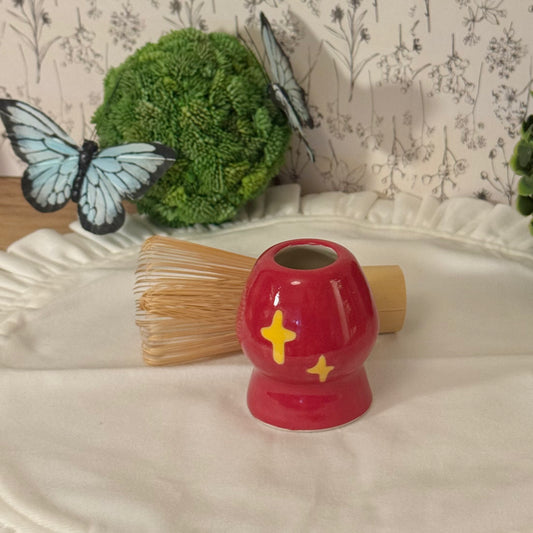 Wishing Stars in Dragon Red Chasen Stand